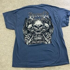 Laconia Bike Week 2023 100th Anniversary Double Sided Graphic Rally NH Size XL